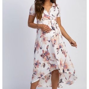 NWT Pink Blush Maternity Dress